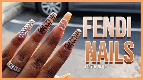 How To Fendi Nail Art Inspired Tutorial 